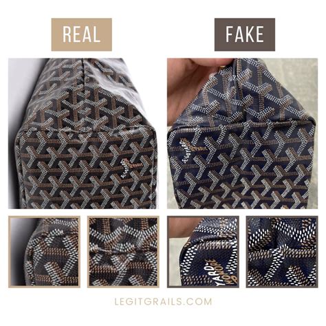 how to tell fake goyard|how to authenticate Goyard.